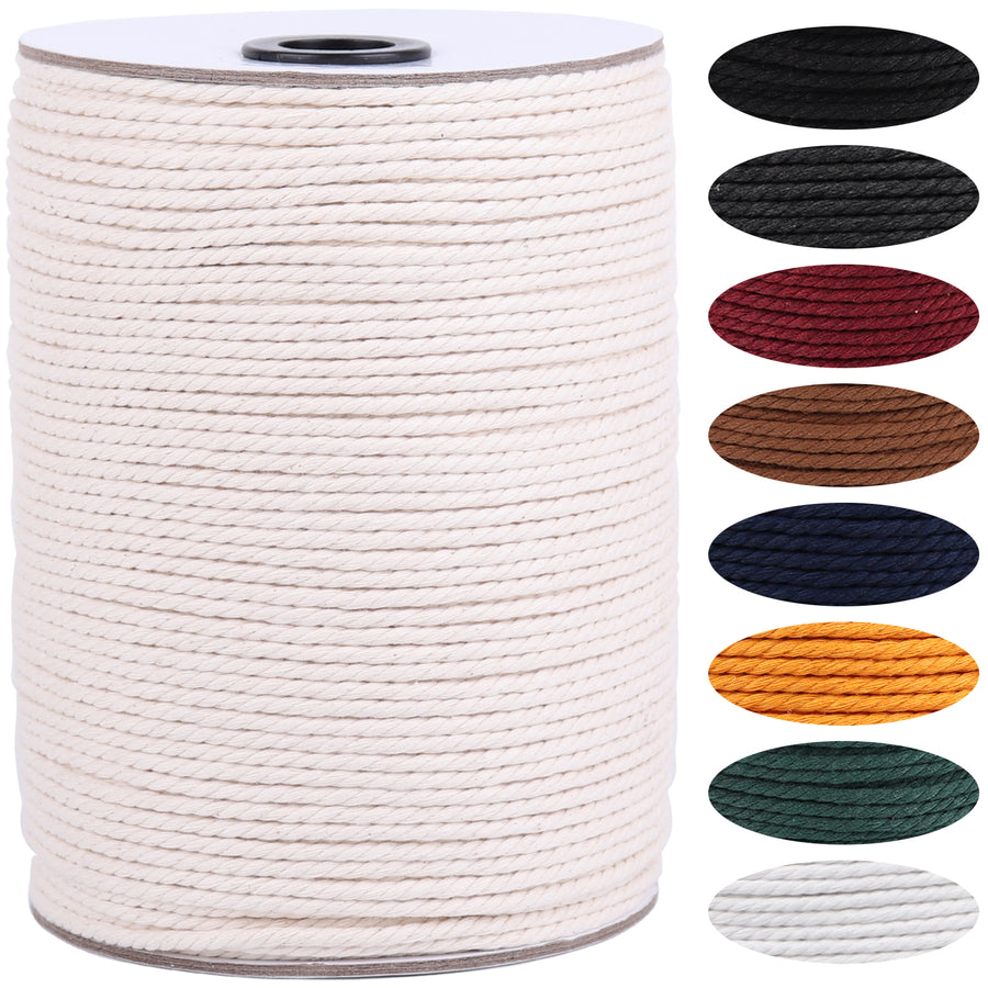 3mm Natural Color Macrame Cord