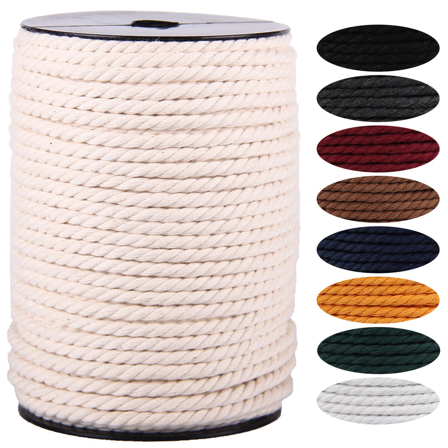 6mm Natural Color Macrame Cord