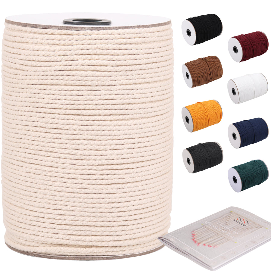 3mm Natural Color Macrame Cord